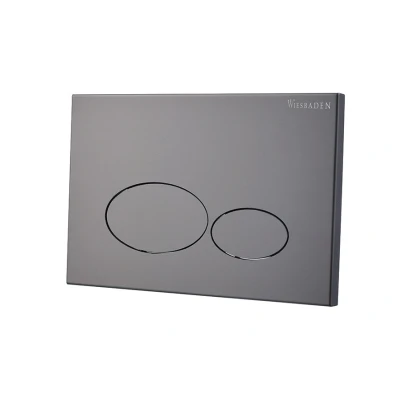 Afbeelding van Wiesbaden X32 Metal drukplaat voor inbouwreservoir gunmetal