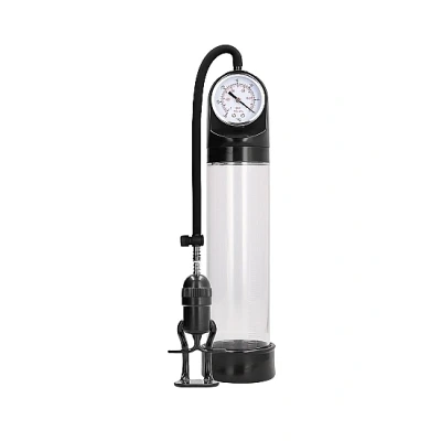 Afbeelding van Deluxe Penispomp met Trekkergrip &amp; Meter Pumped