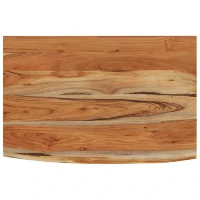 Afbeelding van vidaXL Wandschap rechthoekig natuurlijke rand 50x30x2,5 cm acaciahout