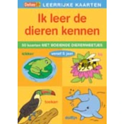 Afbeelding van Leerrijke Kaarten Ik Leer De Dieren Kennen
