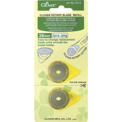 Afbeelding van Clover Reservemesje p/cuttermes 28 mm (2)