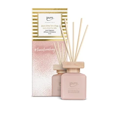 Afbeelding van Ipuro time for a hug geurstokjes Geurfles Glas Kunststof Roze 50ml