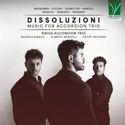 Afbeelding van Sirius Accordion Trio Dissoluzioni: Music For (CD)