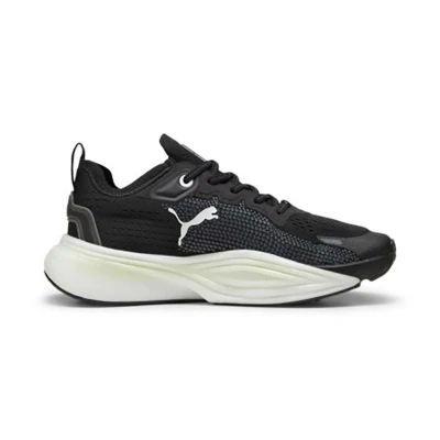 Afbeelding van Puma Nitro Hardloopschoenen neutraal Black white, Maat: 42.5, white Kunststof/ textiel