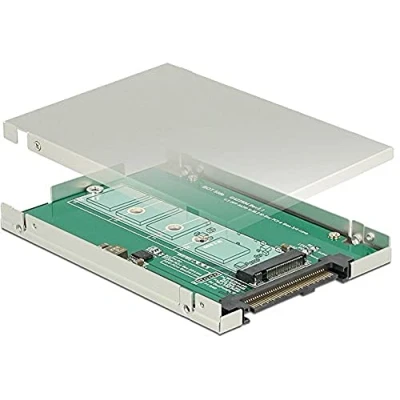 Afbeelding van Delock M.2 naar U.2 Behuizing 2,5&quot; 9,5mm, Accessoires voor harde schijven