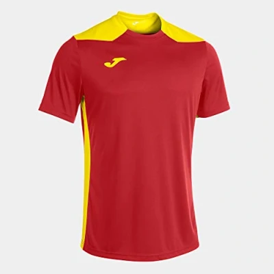 Afbeelding van Joma Championship VI Shirt Korte Mouw Heren Wit / Royal Maat: L