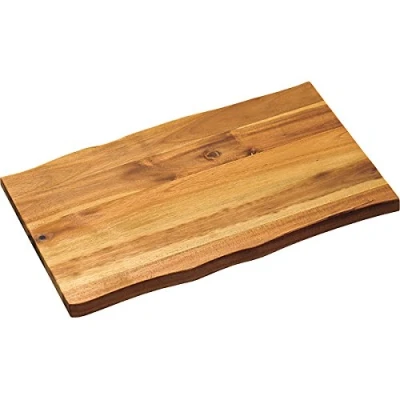 Afbeelding van Kesper 28502 Snij en serveerplank, 45 x 27 cm, acacia, hout, bruin, 2 cm