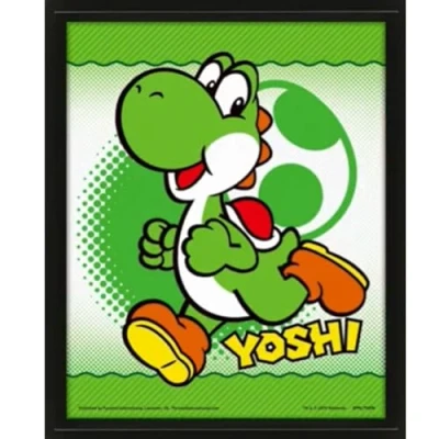 Afbeelding van Nintendo Super Mario 3D Lenticulair Fotolijst 26x20cm
