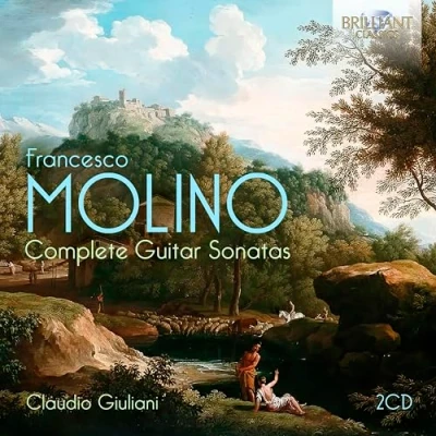 Afbeelding van Claudio Giuliani Francesco Molino: Complete Guitar Sonatas (CD)