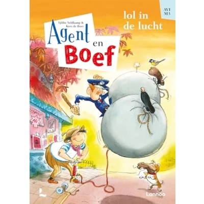 Afbeelding van Agent en Boef lol in de lucht