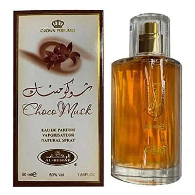 Afbeelding van Choco Musk Al Rehab Eau de Parfum Spray voor dames en heren, Musk, 50 ml