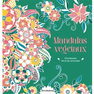 Afbeelding van MANDALAS VEGETAUX COLORIAGES POUR ME DETENDRE