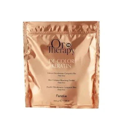 Afbeelding van Fanola Orotherapy De color Keratin Blondeerpoeder 500 gr