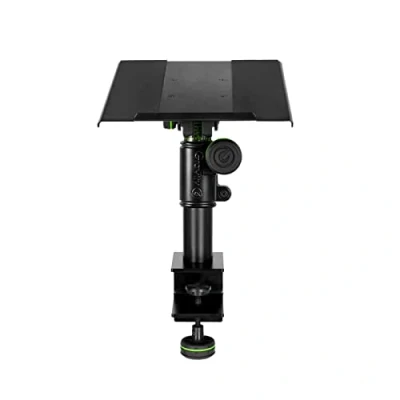 Afbeelding van Gravity SP 3102 TM Studiomonitor statief, laag, met tafelklem zwart