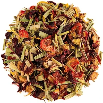Image de Infusion Fruits Rouges Bio Thé Red Fruit Biologique Rouge Tisane