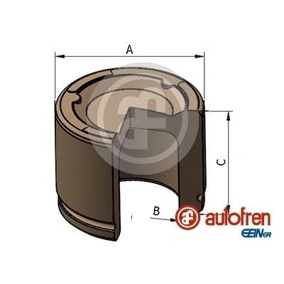 Afbeelding van AUTOFREN SEINSA D025623 Zuiger, remklauw 45 Vooras TRW