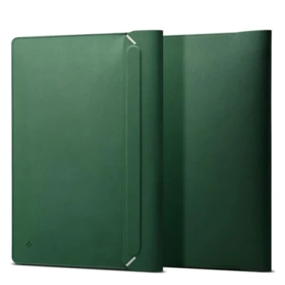 Afbeelding van Spigen Valentinus MacBook 15 / 16 inch sleeve groen