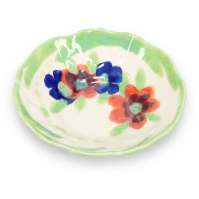 Afbeelding van S&amp;P Kom 21,5xH6cm Fleur (Set van 4)