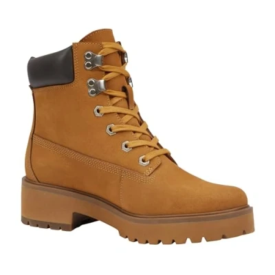 Afbeelding van Timberland 6 INCH LACE UP BOOT WHEAT Dames Veterschoenen Maat 41
