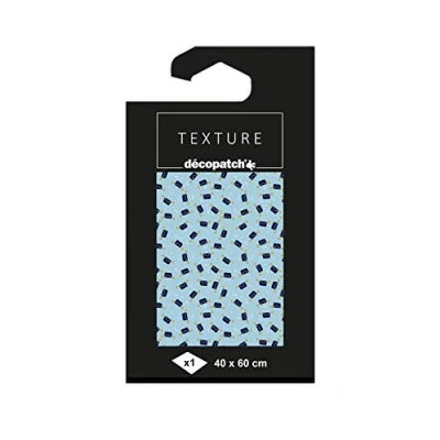 Afbeelding van Décopatch TD822C 1 vel textuurpapier, 40 x 60 cm, lettertype met vergulding