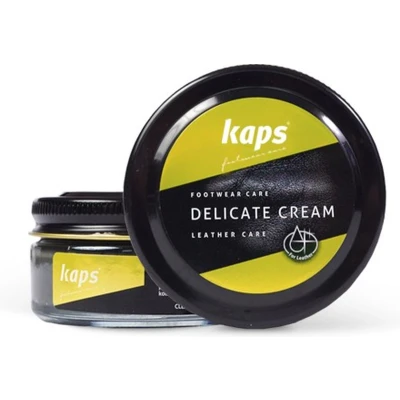 Afbeelding van Kaps Schoencreme schoensmeer verzorgt het leer en geeft glans (139) Midden Bruin 50ml