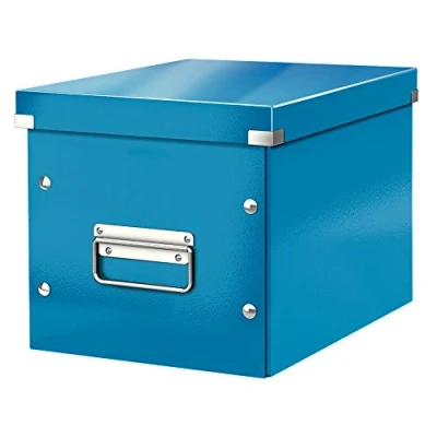 Image de Leitz Medium Cube de Rangement, Bleu, Gamme Click And Store, 61090036
