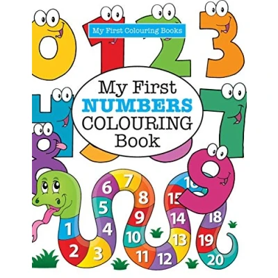 Afbeelding van My First NUMBERS Colouring Book ( Crazy For Kids)