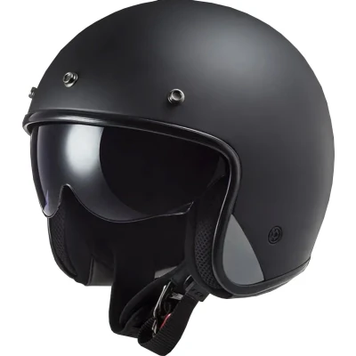 Afbeelding van LS2 BOB II Solid Jethelm zwart
