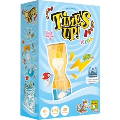 Afbeelding van Asmodee Repos Production Time&#039;s Up Kids groot formaat gezelschapsspellen kaartspellen sfeerspel spel voor kinderen vanaf 4 jaar 2 tot 12 spelers 20 minuten Franse versie