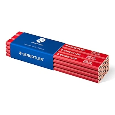 Image de Staedtler crayon de charpentier moyen, ovale,marron rouge 148 40