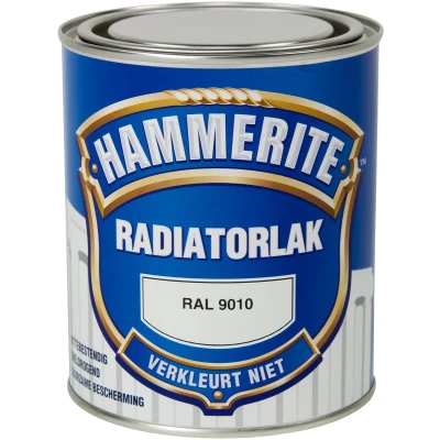 Afbeelding van Hammerite Radiatorlak RAL9010 750 ml