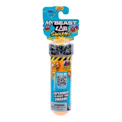 Image de Pack 2 Figurines Minis MrBeast Lab Swarms Tube