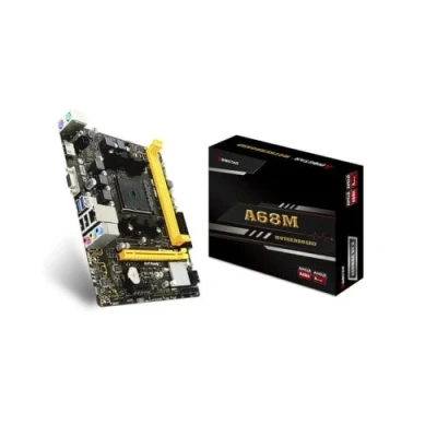 Image de Carte Mere Biostar A68MHE FM2+ AMD A68H DDR3 ATX Noir