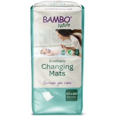 Afbeelding van Bambo Nature Verschoonmatjes 60x60 Multiverpakking