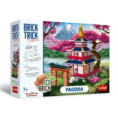Afbeelding van Trefl Brick Trick M Pagode (Engels, Frans, Duits, Italiaans)