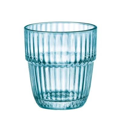Afbeelding van Waterglas Bormioli Rocco Barshine Blauw Glas 300 ml (6 Stuks)