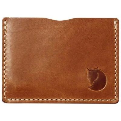 Afbeelding van Fjallraven Ovik Creditcardhouder Leather Cognac