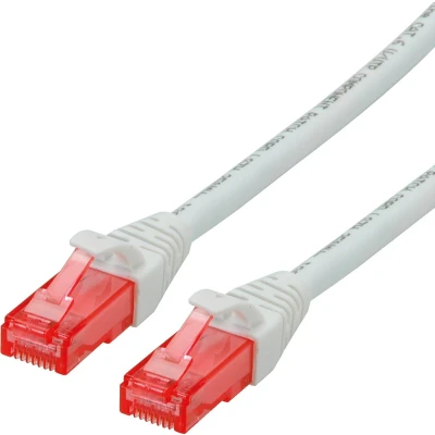 Afbeelding van ROLINE Patchkabel Cat.6 UTP, Component Level, LSOH, wit, 0,3 m