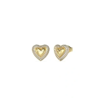Afbeelding van Guess Beloved Oorbellen Yellow goldcoloured, Dames, Maat: One Size, gold coloured