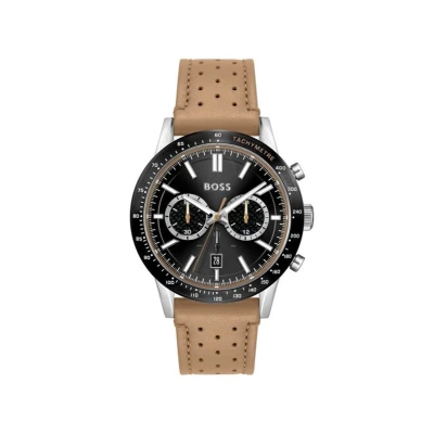 Afbeelding van HUGO Analog Quarz Chronograaf, Heren, Maat: One Size, Silber