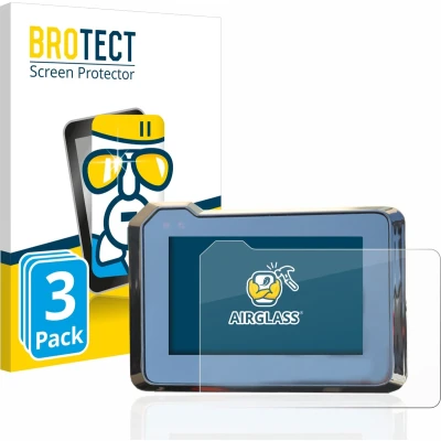 Afbeelding van BROTECT Screenprotector voor KTM 1290 Super Duke R 2020/2022 TFT Display 5&quot; Folie Beschermfolie Beschermglas transparant (3 Stuks)