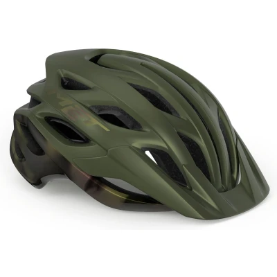 Afbeelding van MET Veleno MIPS Fietshelm Mannen &amp; Vrouwen Mountainbike Volwassenen Elektrische Fiets Stadsfiets Maat S (52 56cm) Olive Iridescent Matt (Groen)