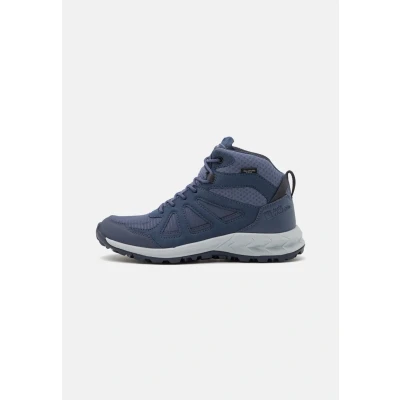 Afbeelding van Jack Wolfskin Woodland 2 Texapore MID Outdoorschoenen, Dames, Maat: 38, Graphite Leer en textiel