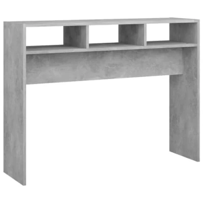 Afbeelding van vidaXL Consoletafel, betongrijs, 105 x 30 80 cm, spaanplaat