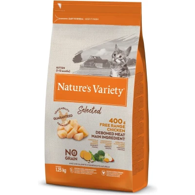 Afbeelding van Natures Variety Selected Kitten Free Range Chicken 1,25 KG