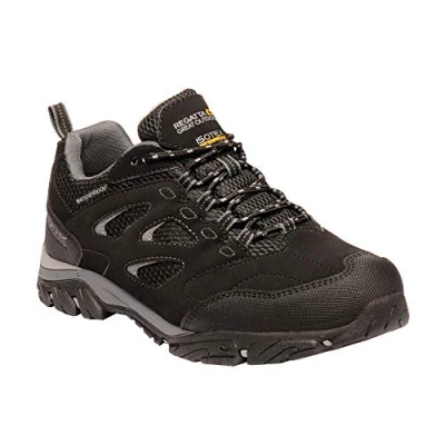 Afbeelding van Regatta Holcombe IEP Low Outdoorschoenen Heren Wandelschoenen Maat 40 Mannen zwart/grijs
