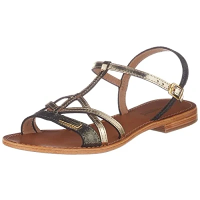 Afbeelding van Les Tropeziennes par M Belarbi Hironela Sandalen, Dames, Maat: 41, Yellow Leer