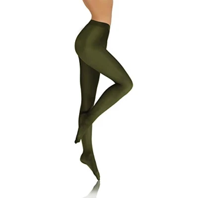Afbeelding van sesto senso 70 DEN ondoorzichtige microvezel panty voor dames, Donkergroen Bottiglia
