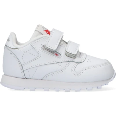Afbeelding van Reebok Classic Leather Shoes Sneakers laag voor kinderen, Maat: 22, White Leer/ synthetisch