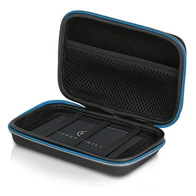 Afbeelding van Wicked Chili AntiShock tas voor harde schijf, SSD en navigatieapparaten (max. 15 x 10 4,5 cm, vak oplaadkabel, vulling)
